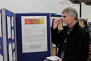 Special guest Stephen Collins reads the schoolchildrens' Royal Docks poems